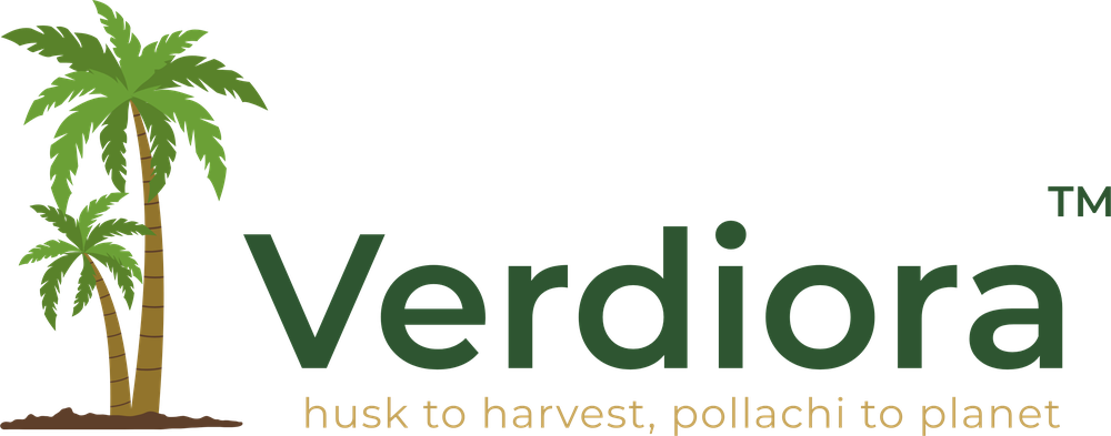 Verdiora — husk to harvest, Pollachi to planet